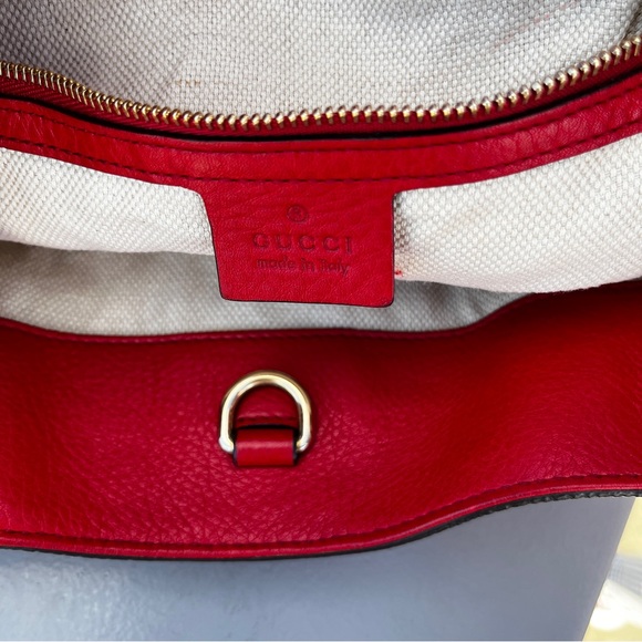 SOLD Authentic Gucci Soho interlocking leather bag - Picture 9 of 15